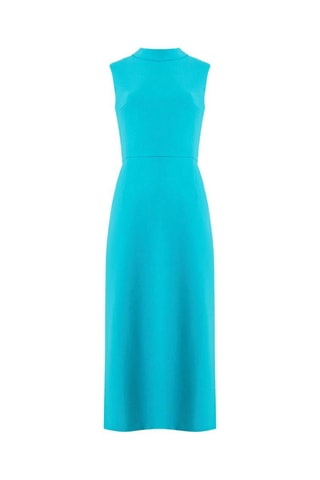 Vestido médio Echo - Turquesa
