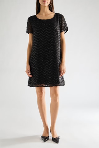 Vestido direito Ashton - Preto