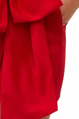 Vestido corpete Florida - Vermelho