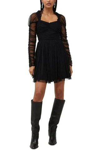 Vestido estilo patinadora Edrea - Preto