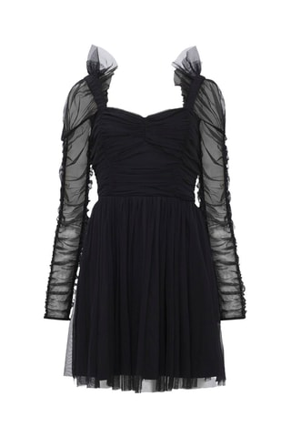 Vestido estilo patinadora Edrea - Preto