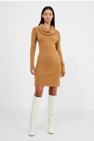Vestido-camisola Babysoft - Camel