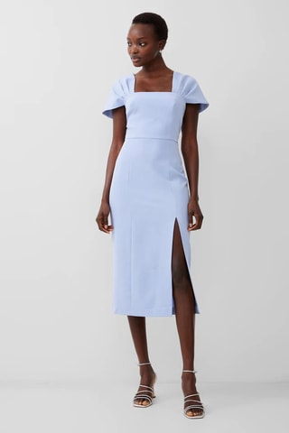 Vestido médio Echo - Azul-claro