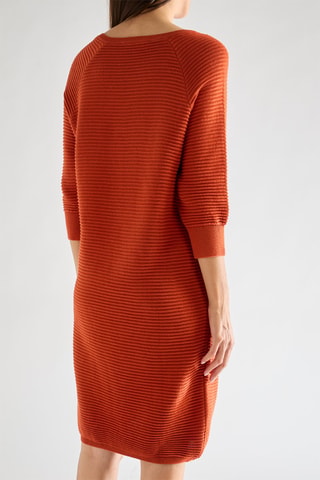 Vestido-camisola Mozart - Vermelho-tijolo