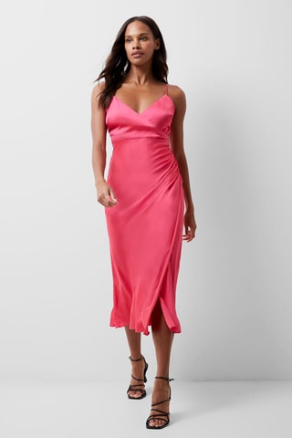 Vestido médio Ennis - Rosa