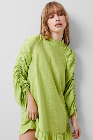 Vestido trapézio Faron - Verde-claro