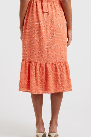 Vestido médio Erin - Coral