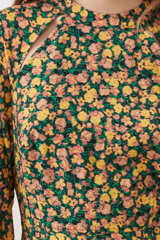 Vestido direito Aleezia - Verde