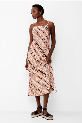 Vestido comprido Gaia - Rosa