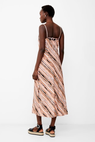 Vestido comprido Gaia - Rosa