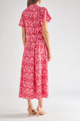 Vestido comprido Cass - Rosa