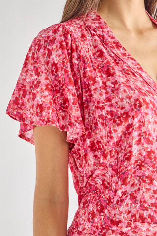 Vestido comprido Cass - Rosa