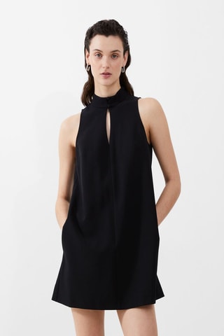 Vestido trapézio Echo - Preto