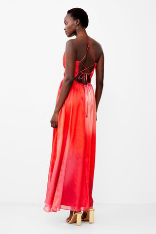 Vestido comprido Darryl - Vermelho