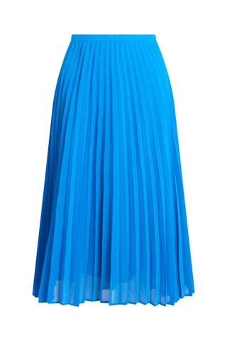 Saia plissada Pleat - Azul