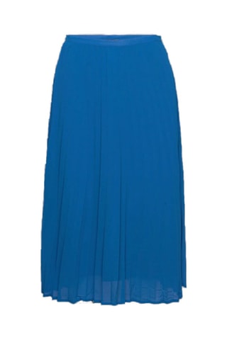 Saia plissada Pleat - Azul