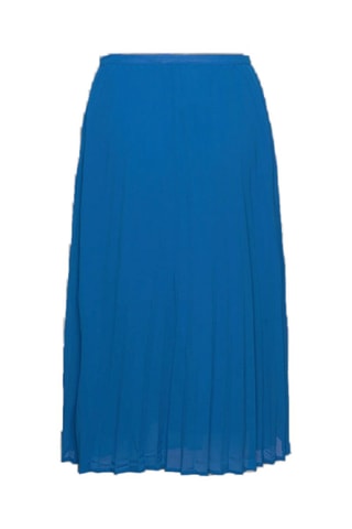 Saia plissada Pleat - Azul