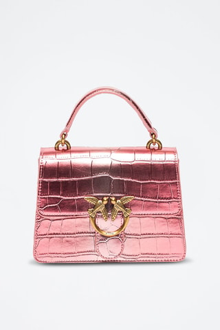 Leren Handtas Love One Top Handle Mini - Roze