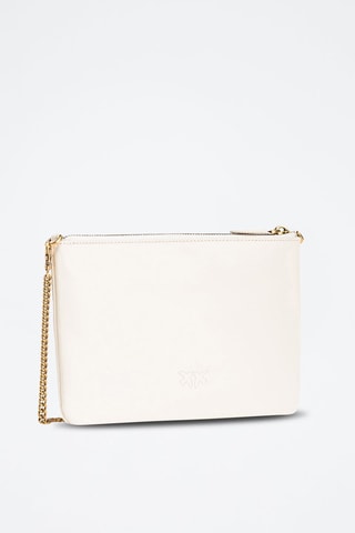Leren Clutch Wit