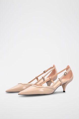 Leren Pumps - Beige