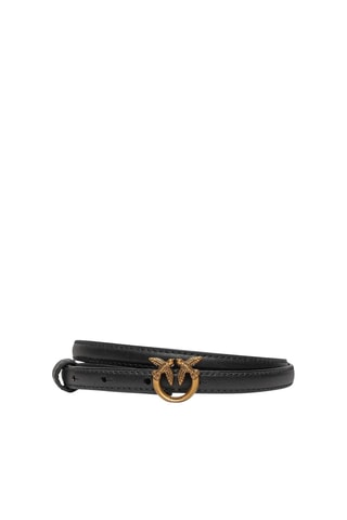 Leren Riem Zwart