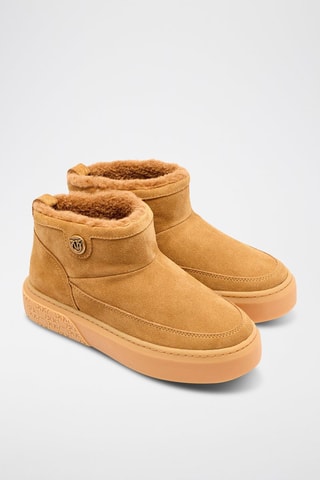 Nubuck Enkellaarzen Yoko 22 - Bruin