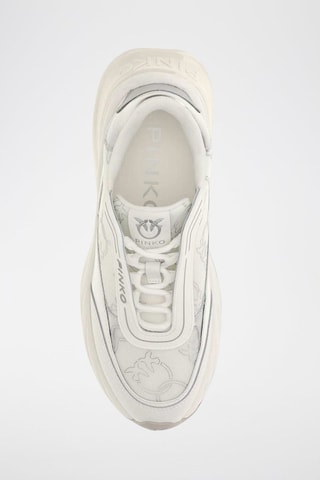 Kalfsleren Platform Sneakers - Wit