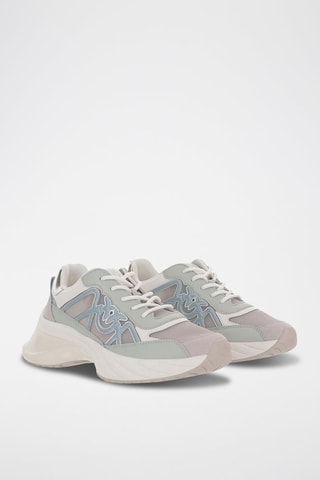 Leren Platform Sneakers - Wit