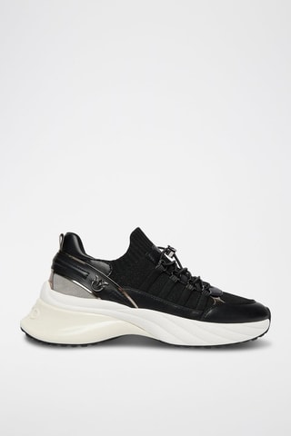Platform Sneakers - Zwart