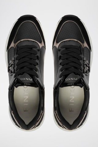 Leren Sneakers - Zwart