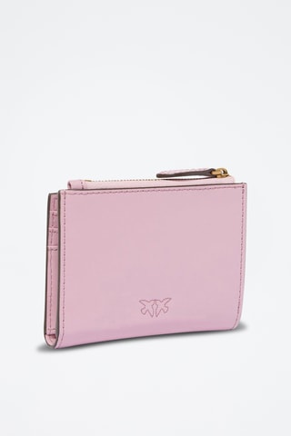 Schapenleren Portefeuille - Roze 