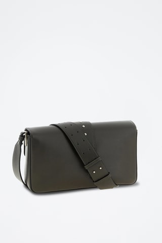 Leren Handtas - kaki