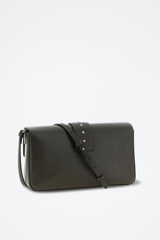 Leren Handtas - kaki