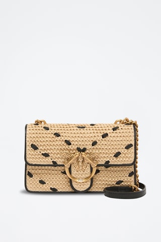 Leren Schoudertas - Beige