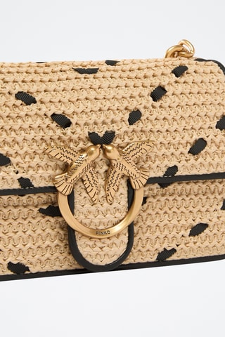 Leren Schoudertas - Beige