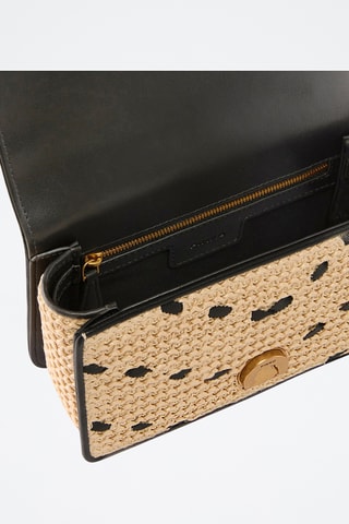 Leren Schoudertas - Beige