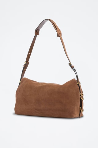 Schapenleren Handtas - Bruin 