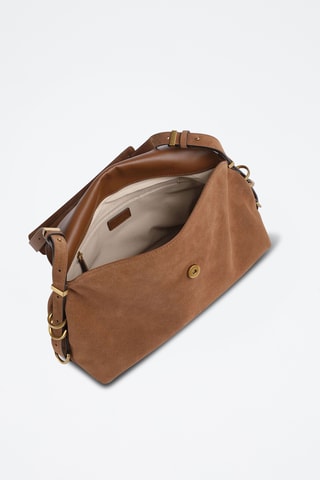 Schapenleren Handtas - Bruin 