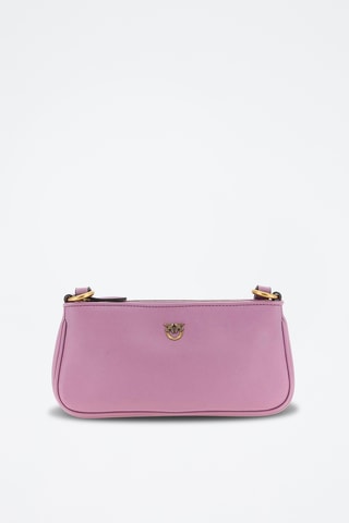 Leren Schoudertas - Roze