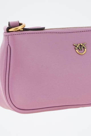 Leren Schoudertas - Roze