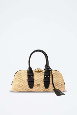 Leren Handtas - Beige