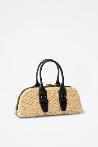 Leren Handtas - Beige