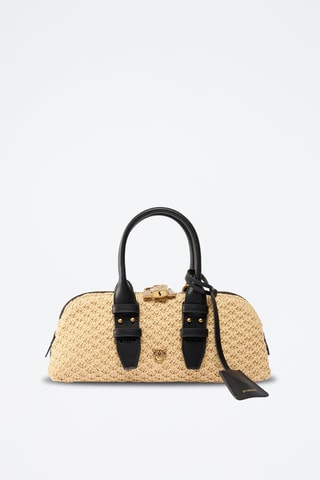 Leren Handtas - Beige