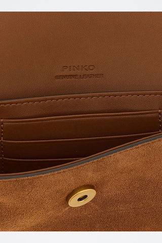 Nubuck Schoudertas - Bruin