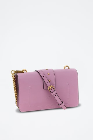 Leren Handtas - Lila