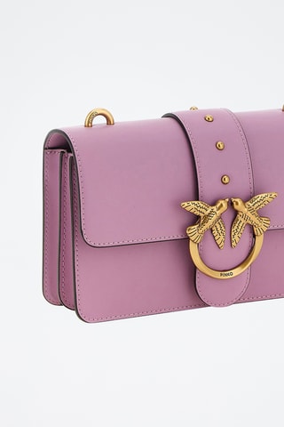 Leren Handtas - Lila