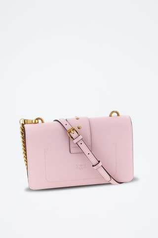 Leren Schoudertas - Roze
