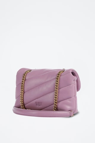 Leren Schoudertas - Roze