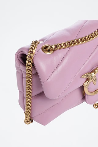 Leren Schoudertas - Roze