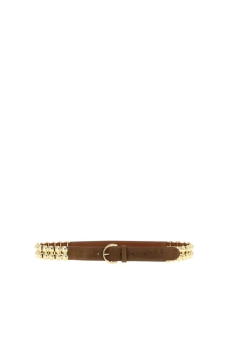 Geitenleren Riem - Bruin